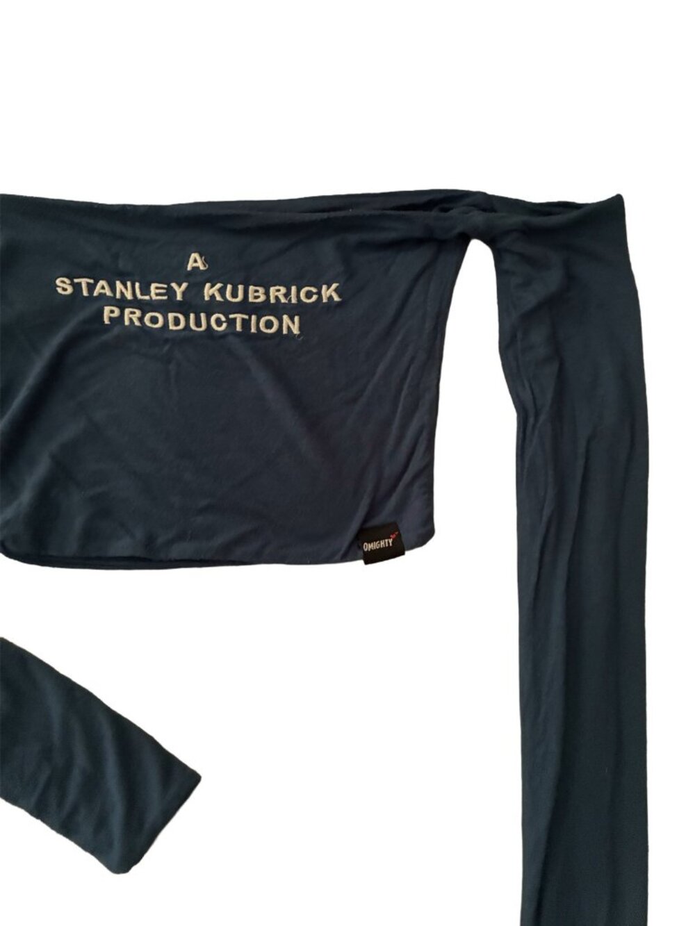 O Mighty long sleeve tube top A Stanley Kubrick Production size S fits like XS